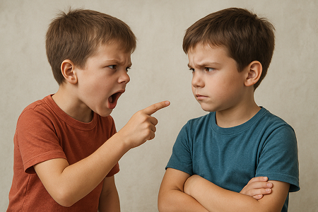 Причины агрессии у детей