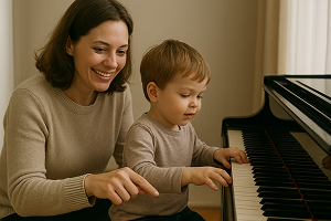 Гувернантка для обучения ребенка музыке