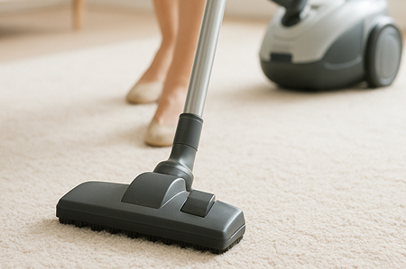 Задумчивая домработница